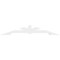 Ekena Millwork Vanguard Architectural Grade PVC Gable Bracket, 84"W x 14"H x 2"D x 4"F, 4/12 Pitch GBP084X14X0204VAN00 - alternate 2